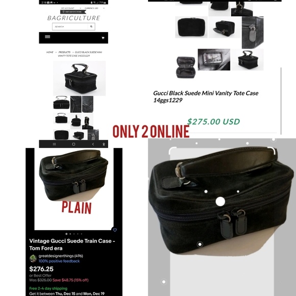 Gucci Horsebit Suede Animalier Vanity Train Case Shoulder Toiletry Mini Handbag - Picture 13 of 16